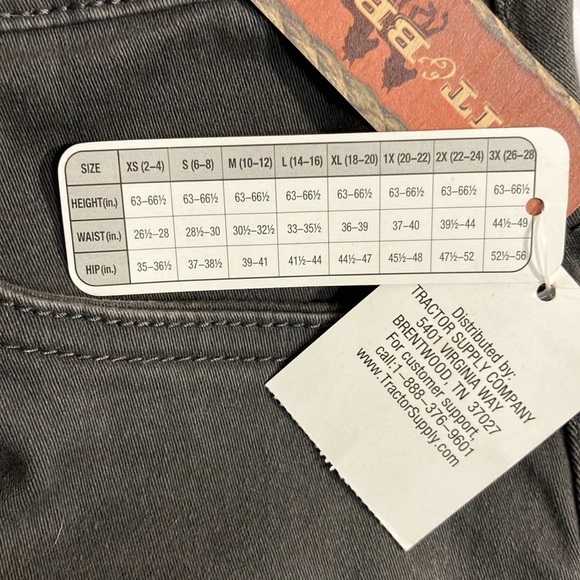 NWT bit & bridle women’s work pants cotton size 16 - Picture 7 of 8